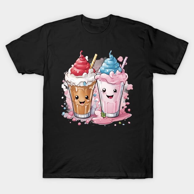 Kawaii Milkshake T-Shirt by animegirlnft